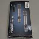 Wireless Microphone, Dual Handheld Dynamic Mic with Rechargeable Receiver, 40H Duration, 200ft Range, Plug and Play, Karaoke Microphone for Singing, Karaoke, Meeting, Church, Wedding (Silver)