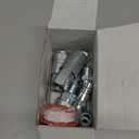 3/8 High Flow Air Hose Fittings Set, 3PCS 3/8 Body I/M Industrial Air Coupler and 6PCS 3/8 Body Air Plug with 3/8 Inch NPT Threads Size, 10PCS Air Compressor Accessories Quick Connect Set