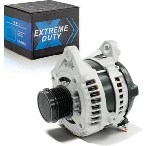 Alternator for Toyota Camry 2015-2017 L4 2.5L, RAV4 2013-2018 L4 2.5L AWD - 12V 125A 6-Groove Clutch Pulley Clockwise Compatible, Replacement # 27060-0V170, 104211-3541