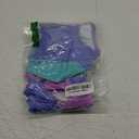 Girls Swimsuits 2 Piece Color Block Bikini Sets with Chest Pad S