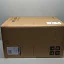 Qualiazero 13 Gal/50L, Rectangle Shape, Stainless Steel Step-On Can, With Soft Close Lid, Brush Finish