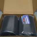 kingphenix Car Seat Cushion with Back Support Pillow: Enhanced Comfort Memory Foam Design for Pain Relief, Ideal for Drivers and Office Use - Ergonomic Lumbar Comfort for Long Sitting - Black