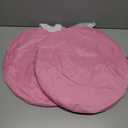 Liliful 2 Pcs Halloween Cemetery Pop up Coffin with Lid, 60 Inch Collapsible Scary Fake Fabric Coffin Prop Life Size, for Graveyard, Halloween Decoration, Lawn, Party (Pink, Lifelike)