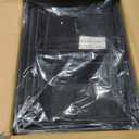 Woven Storage Baskets, Storage Bins, Cube Basket Container Baskets Storage Boxes Organizers for Clothes /Shelves/ Closet, Set of 6 (Black)