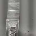 Compatible for Withings Smartwatch Bands, Lamshaw 18mm, 20mm Stainless Steel Metal Replacement Strap Bracelet Men & Women Compatible for Withings ScanWatch 2 42mm/ScanWatch Horizon/ScanWatch 42mm/Steel HR 40mm/Steel HR Sport/ScanWatch 38mm/ScanWatch 2 38mm/ScanWatch Light/Steel HR 36mm/Withings Move/Move ECG/Steel (Silver)