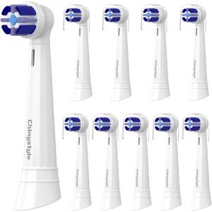 10 Pack iO Toothbrush Replacement Heads Compatible with Oral-B iO Series, Fit for iO 3/4/5/6/7/8/9/10 Electric Toothbrush, White
