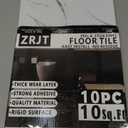 ZRJT Peel & Stick Vinyl Floor Tile 10Pc 10Sq.Ft (12In x 12Inx 0.05In)