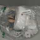 Conair Double Ceramic Hot Rollers for Long, Medium & Short Hair, 5 Ceramic Flocked 1-Inch Heated Hair Rollers with Clips, Hot Curlers for Women, Volume & Curls, Dual Voltage, Pink/White