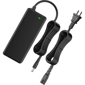 42V 2A Electric Scooter Charger, Fast Replacement Power Adapter for 36V Lithium Battery, UL Certified 5.5x2.1mm Home/Travel/Outdoor/Garage Use for Scooters, E-Bikes & E-Boards