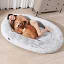 WOZOKE HUMAN DOG BED Size 51x38 inches