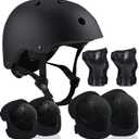 Adjustable Helmet for Ages 5-16 Kids Toddler Boys Girls Youth,Protective Gear with Elbow Knee Wrist Pads for Multi-Sports Skateboarding Bike Riding Scooter Inline skatings Longboard Roller Skate, Small: 48-54 cm