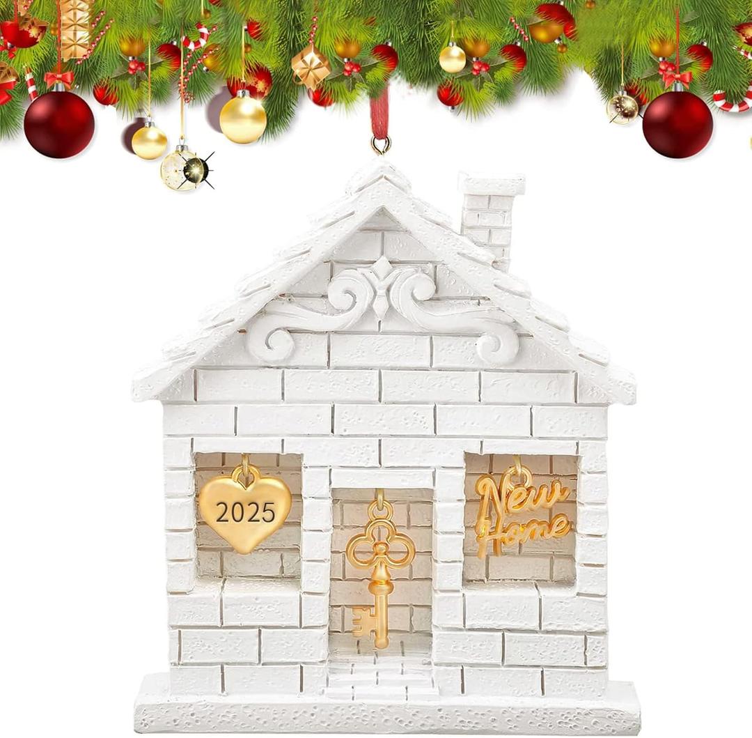 2025 Christmas Ornament for Home Decor - Funny Housewarming Gift for New Homeowners, Unique New Home Gift Idea for Housewarming Parties & Holiday Celebrations