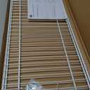 Closet Shelves Wall Mounted, 2 Pack 4 ft x 12 in White Wire Shelving Kit, Metal Wall Shelf Organizer for Home, Pantry, Laundry Room Storage