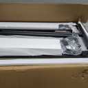 Standing Desk Adjustable Height, Mobile Stand Up Desks with Wheels Small Computer Desk Rolling Desk, Portable Laptop Desk Black Standing Table Sit Stand Home Office Desks 16"x31.5" Height 27"-43.5"