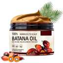 Raw Batana Oil for Hair Growth, 100% Raw Batana Oil for Hair, Natural Unrefined Hair Growth Cream Prevent Hair Loss, Restores Damaged Hair and Scalp (1pcs)