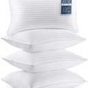 Utopia Bedding Bed Pillows for Sleeping Queen Size (White), Set of 4, Cooling Hotel Quality, for Back, Stomach or Side Sleepers