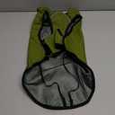 Mile High Life Dog Raincoat, Adjustable Waterproof Reflective Rain Jacket for Small Medium Large Dogs, Lightweight Breathable Pet Rain Coat with Leash Hole(Lime Yellow,XS Chest 17-23")