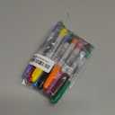 Sharpie Brush Twin Permanent Markers, Brush Tip Marker and Ultra Fine Tip Marker, Assorted, 12 Count