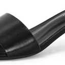 SKETOE Kitten Heels for Women 2 Inch Square Toe One Band Heels Womens Dressy Open Toe Sandals for Wedding & Party, Size: 7.5