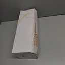 Foldable Stone Bath Mat, 23.6x15.5 Inch Super Absorbent Diatomaceous Earth Mat, Non-Slip Quick Drying and Easy to Clean for Bathroom, White