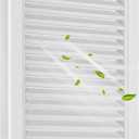 18" X 24" Aluminum Gable Vent with Screen, Stylish Louvered Vents for Effective Attic and Shed Ventilation, Perfect for Houses, Attics, and Exterior Walls [ Vent Opening: 16" x 22" ]