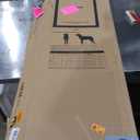 PetSafe Sliding Glass Pet Door - No-Cut DIY Install Doggy Door for Renters - Aluminum Frame - Adjustable Height 91 7/16" to 96" - Ideal for Large Dogs Up to 100 lb - White