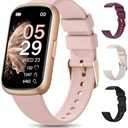 Fitness Tracker, Smart Watches for Women with 24/7 Heart Rate Monitor, Sleep Tracker, Breathing Training, 1.47" Fitness Watches for Women with 24 Sports Modes, Activity Tracker as Gift (4 Bands)