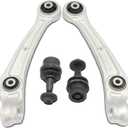 A-Premium Set of 4, Front Lower Control Arm, Lower Ball Joint, Compatible with Audi A4/A4 Quattro 2009-2012, Q5 2009-2012, A5 2010-2011, A5 Quattro 2008-2011, S4 2010-2011
