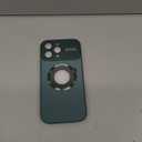 Magnetic Design for iPhone 16 Pro Max Case,[Compatible with MagSafe][Military Grade Drop Protection] Camera Lens Protector Cover Logo View Dust-Proof Matte Shockproof Protective Cover,Green