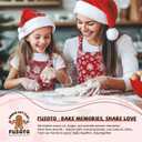 2 x 6PCS Santa Cookie Cutter Set, Christmas Cookie Cutters, Holiday Shaped Biscuit Molds, Stainless Steel Baking Supplies for Homemade Cookies, Christmas Santa