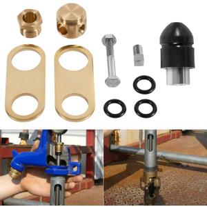 850 Sb Parts Kit Yard Water Hydrant Repair Rebuild Kit & 8842 Plunger Fit for Simmons 800LF 800SB 4800LF 5800LF 6800LF Series Frost Proof Landscape Outdoor Yard Hydrant