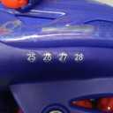 Kids Roller Skates for Beginners - ZOOBLISS Toddler Roller Skates for Boys and Girls Ages 3-7 with Light-Up Wheels & 4 Adjustable Sizes, Tri-Wheel Training Skates for Kids (XS-Small(8C-10.5C US), Racing Blue)