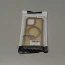 Case for iPhone 16, with Invisible Magnetic Stand, Mil-Grade Drop Protection, Non-Slip, Anti Fingerprint Anti Scratch, Shockproof Matte Phone Case (Brown)