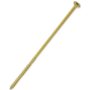 IMScrews #14 x 8 Structural Timber Screws (75 Pcs), Heavy Duty Landscape & Log Fasteners, Replaces 3/8" Lag Bolts, Exterior Rust Resistant, T30 Star Drive for Retaining Walls, No Pre-Drilling