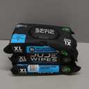 DUDE Wipes Unscented Flushable Wipes - Extra-Large Adult Wet Wipes for Sensitive Skin - 3 Pack (144 Count) - Infused with Vitamin E and Aloe - Septic and Sewer Safe