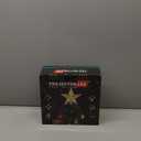 Winpull Christmas Tree Topper Lighted with 6 Pattern Projection Modes, Christmas Star Tree Topper Built-in LED Rotating Lights, Gold 3D Glitter Dynamic Projector for Christmas Decorations