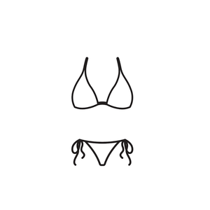 Women's Swimsuit, Size M