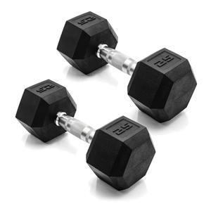 25 Lbs CAP Barbell Coated Dumbbell Weight