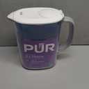 PUR 7-Cup Water Pitcher, 1 Genuine Filter, Cleaner, Great-tasting Water, Dishwasher Safe, Powerful, Faster Filtration, LockFit Cap Design - White