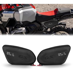 For R1300GS Adventure R1300 GS ADV 2024 2025 Motorcycle Radiator Cowl Side Bag 4L Volume Side Frame Tool Storage Bag Waterproof Side Storage Bags Fits