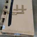 DreamLine SlimLine 32 in. D x 60 in. W x 2 3/4 in. H Left Drain Double Threshold Shower Base in White