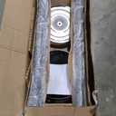 Amazon Basics Premium Crowd Control Stanchions with Easy Assembly, 6.5 foot Sturdy Retractable Belts, Black, Pack of 2