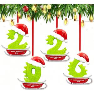 Christmas Ornament 2026 for Christmas Tree Hanging DecorationsDated Resin Ornaments 2026 Keepspake Yearly for Holiday Decorative Gift (2026)