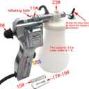 CKPSMS Brand -Textile Spot Cleaning Gun for Screen Printers/Cleaning Crystals and Rocks 110 Volt #KP-170A 110V 1SET