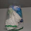 ALVA 6 Pack Cloth Diaper with 12 Inserts One Size Adjustable Washable Reusable Diaper Cover for Baby Girls and Boys (02yellow/Gray/Blue/Light Green/Cyan/Dark Cyan)