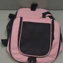 Pet Carrier for Small Medium Cats Dogs Puppies up to 15 Lbs, TSA Airline Approved, Soft Sided, Collapsible Travel - Pink (17.0"L x 11.0"W x 11.0"H)