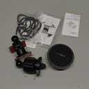 LISEN for 15W MagSafe Car Mount Charger,MagSafe Charger,Wireless Car Charger,Magnetic Phone Holder for Car,Phone Holders for Your Car Accessories for Women Men Jeep Ford F150 for iPhone 17-12,Samsung (Black Gray)