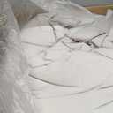 PHF Cotton Muslin Comforter Set King 100% Cotton Cover, Ultra Soft & Breathable, 3PCS Lightweight All-Season Bedding with Polyester Fill, 1 Comforter 104"x90" & 2 Pillow Shams 20"x36", Light Grey