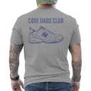 Cool Dads Club New Shoe Dad Parody Father's Day Men's T-shirt Back Print
 4XL