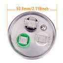 35/5 uF 35+5 MFD 6% 370V/440V CBB65B AC Capacitor Dual Run Round Capacitor Replacement 35 5 uF MFD 370 440 Volt VAC for AC Unit Fan Motor Start or Heat Pump or Condenser Straight Cool
